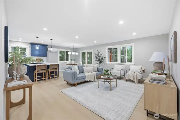 Look at the living room!