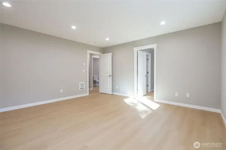 Primary bedroom.