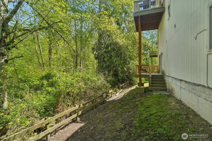 Virtually maintenance free yard