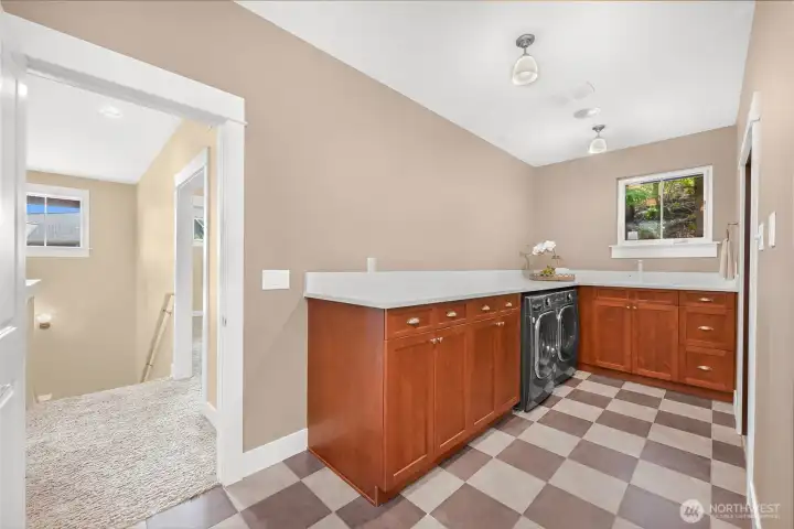 Mudroom that goes to the garage