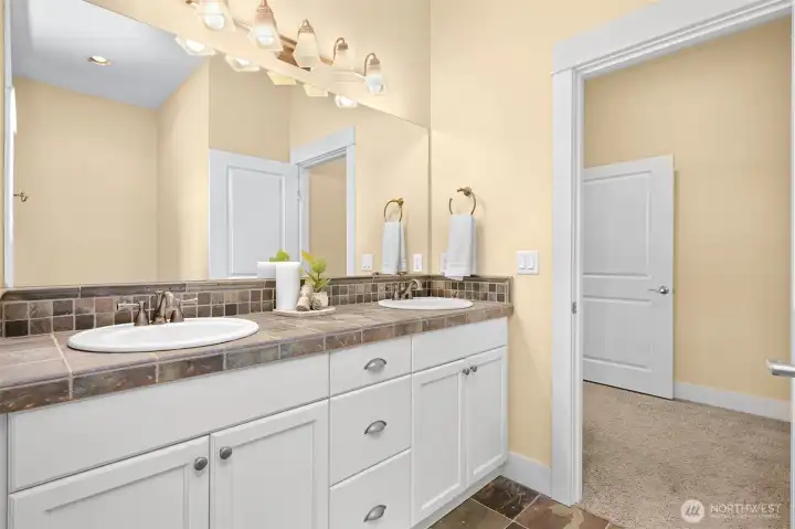 Guest 3/4 bathroom(lower level)