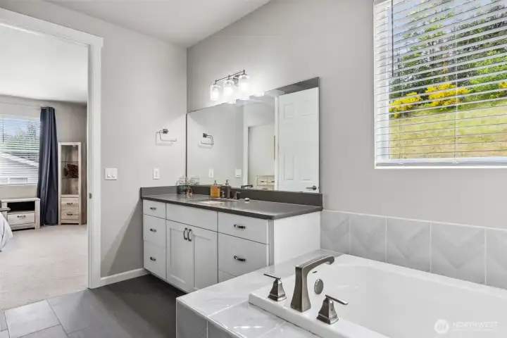 Primary bath vanity