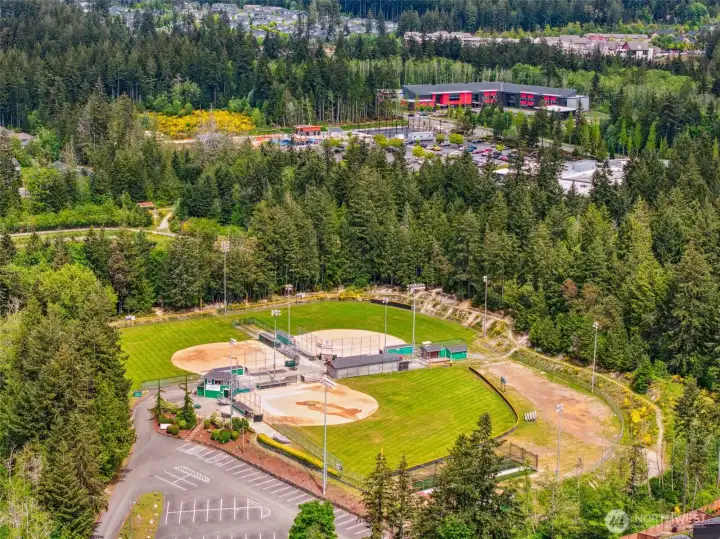 Baseball Fields, YMCA, Costco, Swiftwater Elementary School & waterfront less than 1 mile away