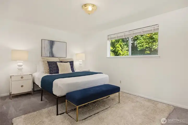 Primary bedroom with en suite.