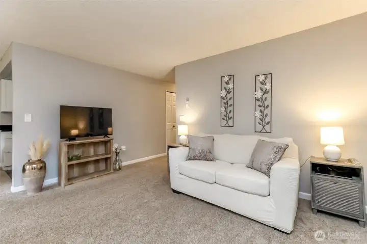 Spacious and inviting.