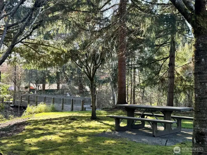 Walking trails throughout the community.