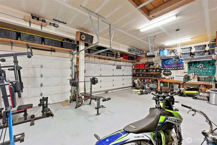 3 car garage