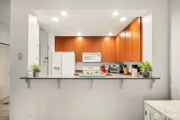 Kitchen with eating space