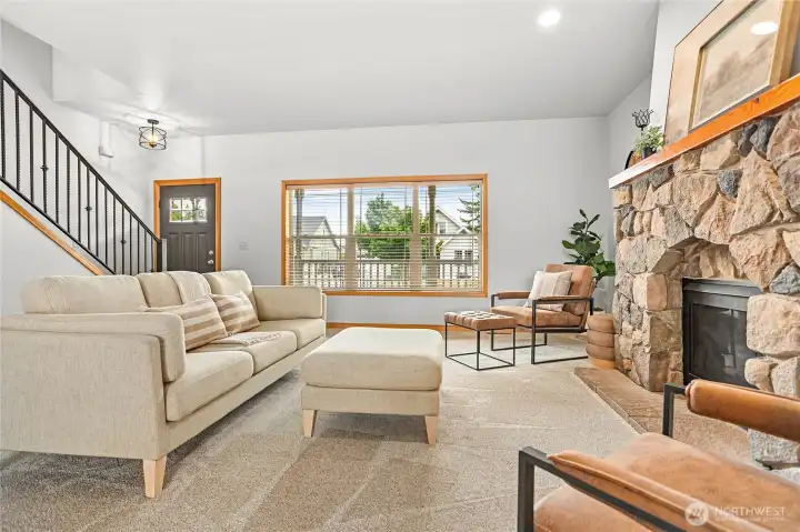 An open, flowing floor plan makes entertaining effortless while keeping everyone connected.
