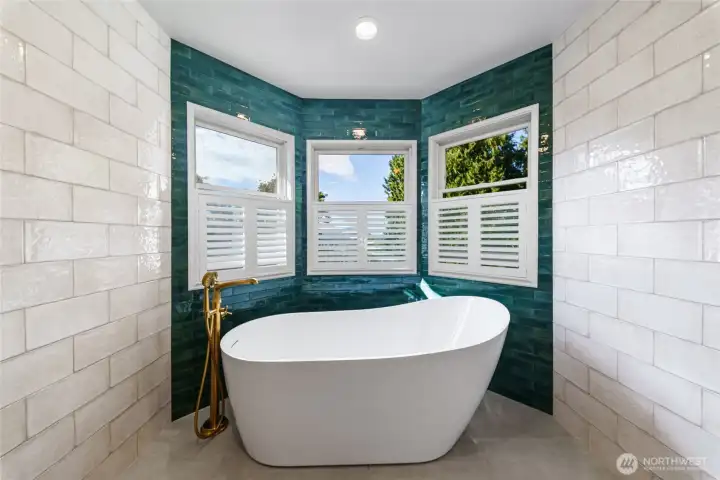 Primary Shower/tub room Primary Shower/tub room