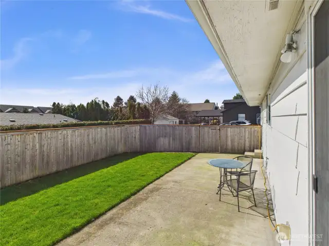 Back Patio
