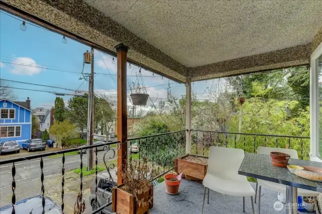 Unit #1. Balcony