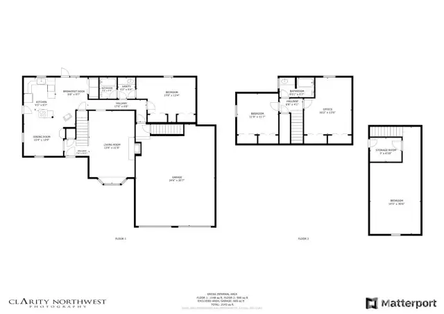 Floor plans to help plan your furniture placement!
