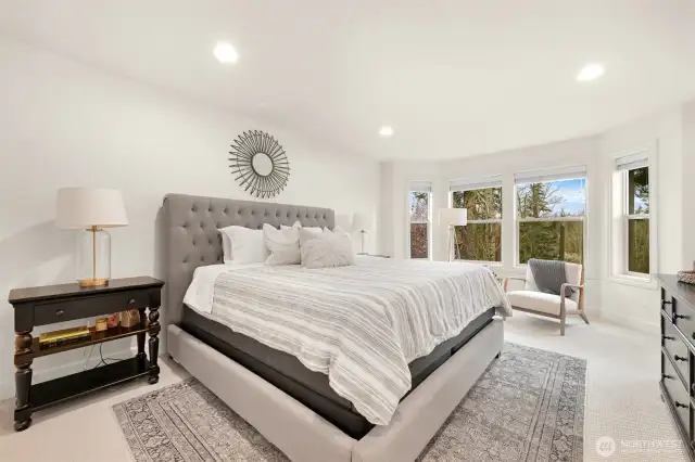 Primary suite conveniently located on the opposite end from the rest of the bedrooms