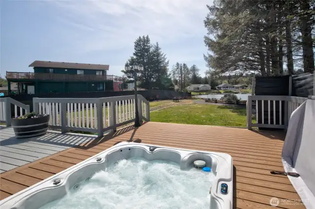 Hot Tub off Primary Suite
