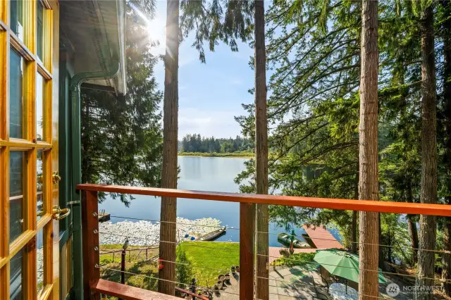 Balcony off master bedroom