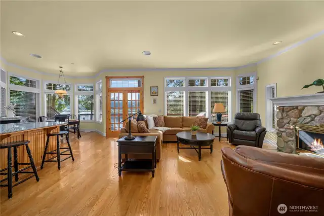 Open concept living