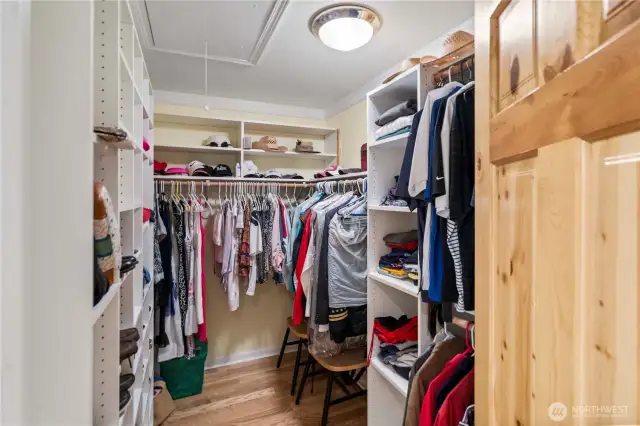 Walk in closet