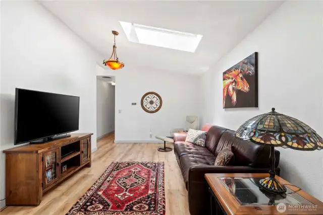 media / family room for privacy - spacial living