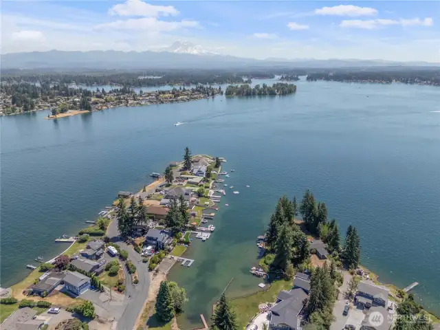Right at the bottom is one of community park
