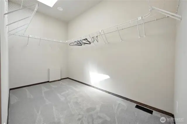 Walk-in Closet w/Skylight