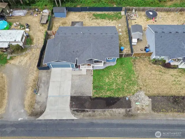 Drone Shot of Home.