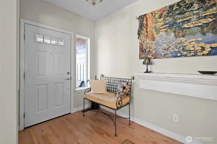 View  of front door.