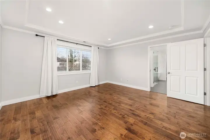 Tray ceilings in primary