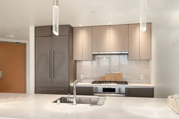 Kitchen with Bosch appliances