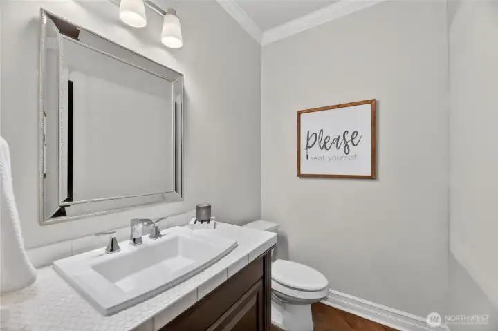 Main Floor Powder Room