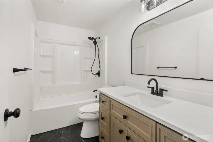 Upstairs Guest bathroom