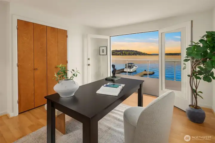 Second view bedroom: future den, meditation room, gym?...