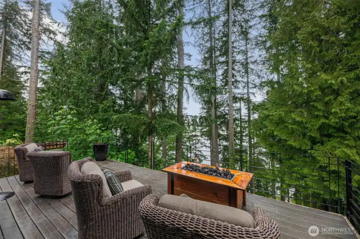 Oversized deck with lake views! Oversized deck with lake views!