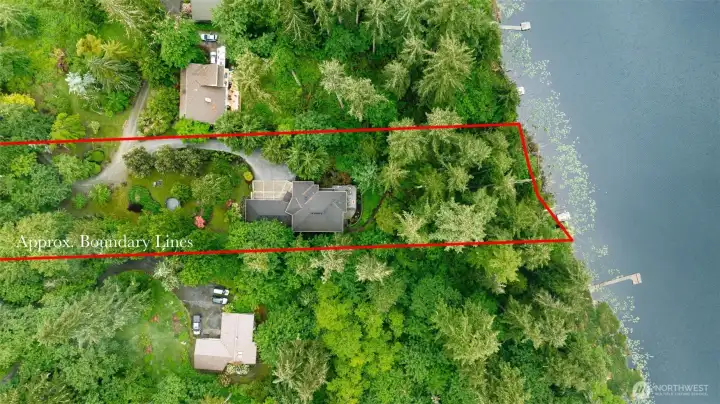 1.23 acre property with 100 feet of waterfront! 1.23 acre property with 100 feet of waterfront!