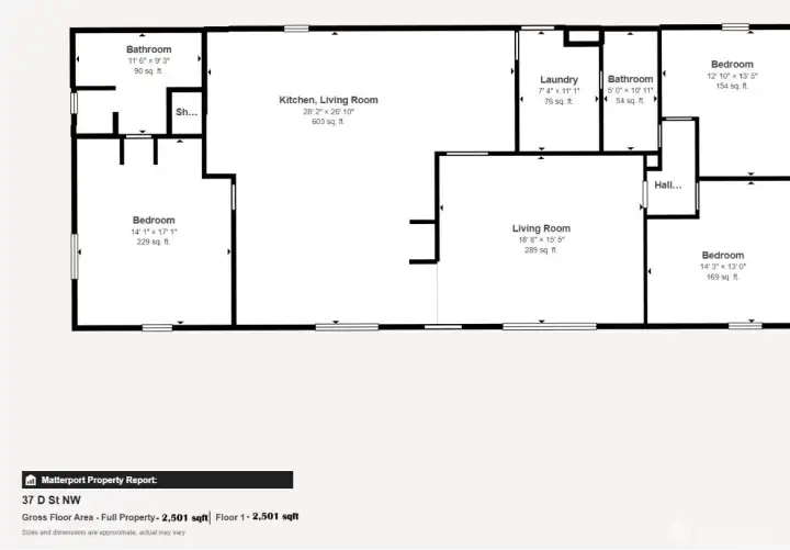 Main home floor plan