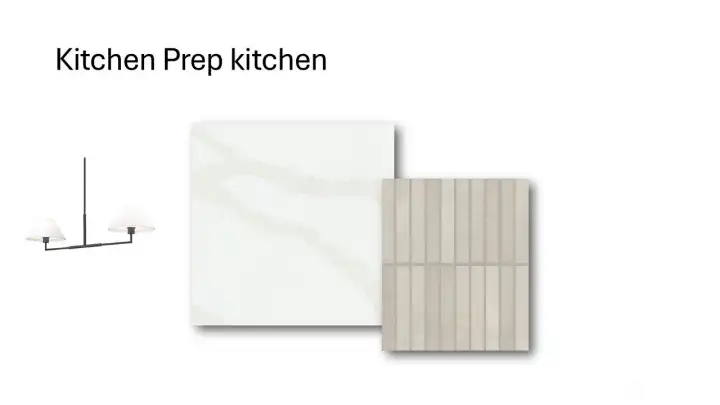 Kitchen prep area.