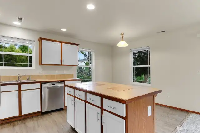 Kitchen View Eating Area