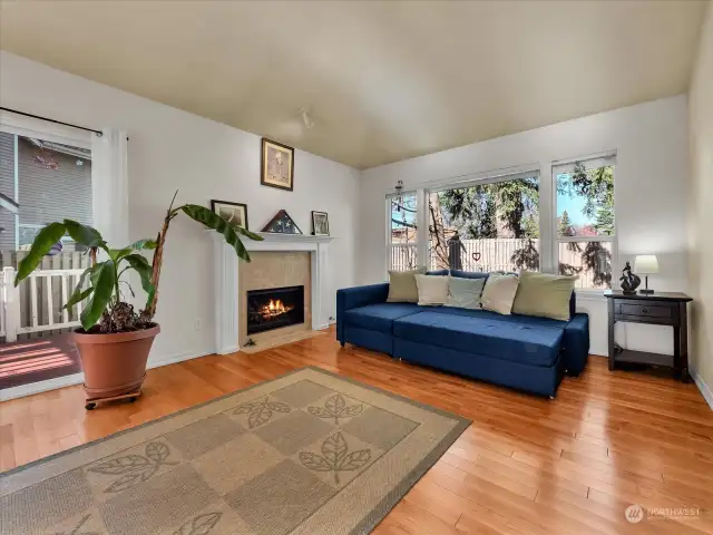 Expansive first floor living area