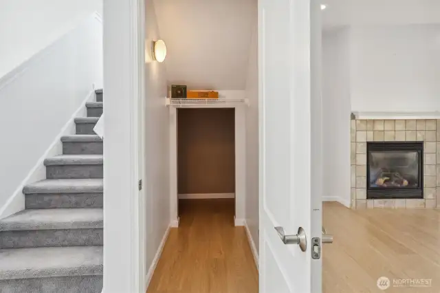 Spacious Storage Room