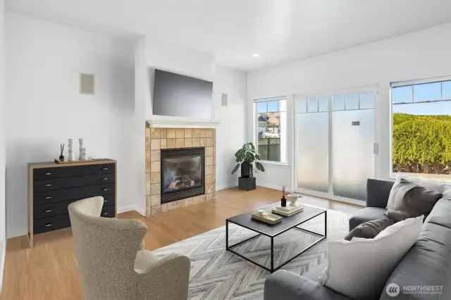 Virtually Staged- Living Room
