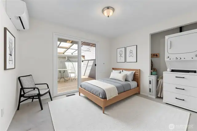 Bedroom 2 with Laundry Hook Ups