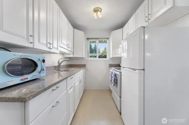 Kitchen with Granite Counters