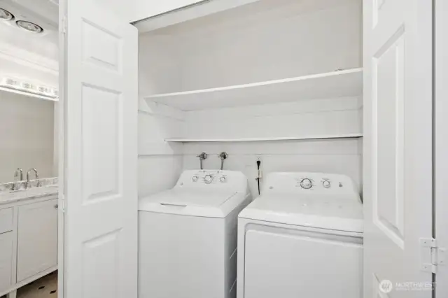 Laundry area - appliances stary
