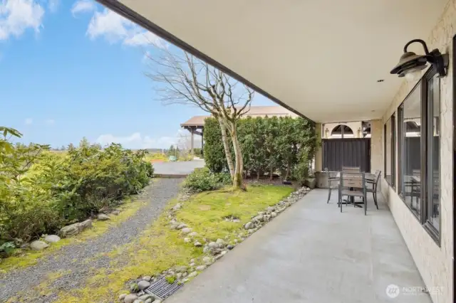 Walk way to clubhouse, pool, play area and parking below