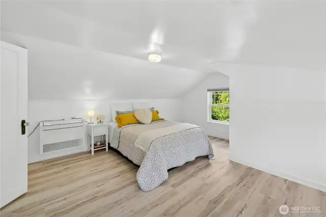 Upstairs, this is the West bedroom.