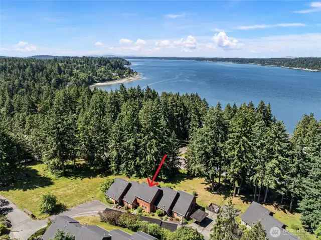 Townhome with a partial view at an affordable price!