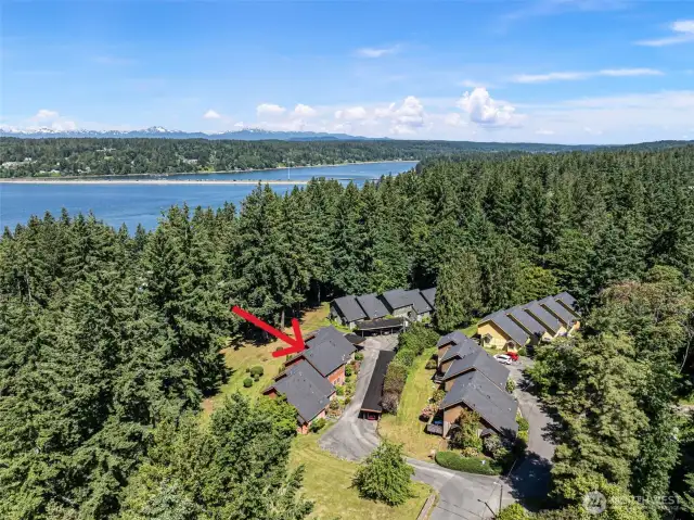 Located in a premier area of the townhome community.