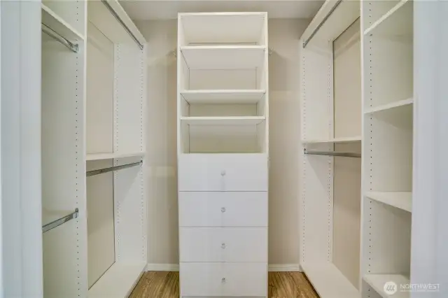 main bedroom closet