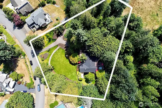 Property with lot outlined