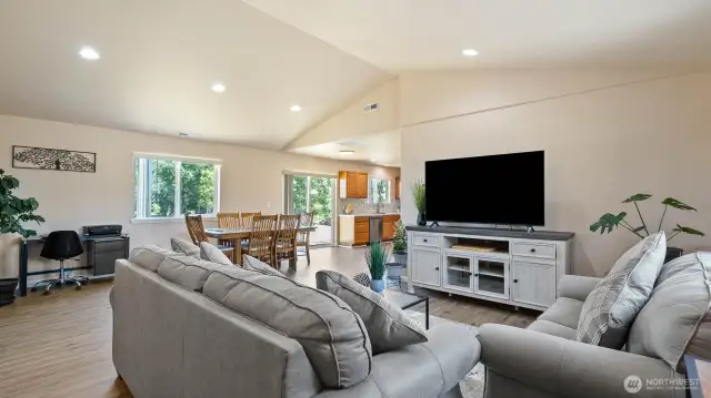 Open Floor Plan Living Room
